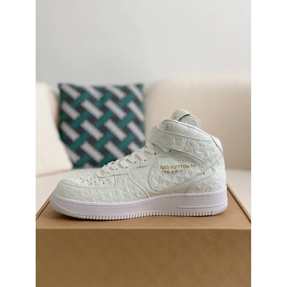 Louis Vuitton X Nike Air Force 1 High,LOUIS VUITTON