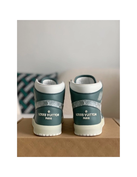 Louis Vuitton X Nike Air Jorda 1 High Aj1 Sneakers,LOUIS VUITTON
