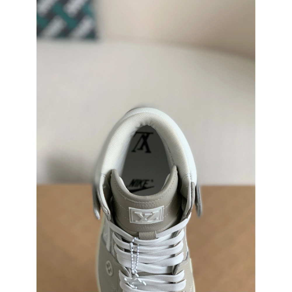 Louis Vuitton X Nike Air Jorda 1 High Aj1 Sneakers,LOUIS VUITTON