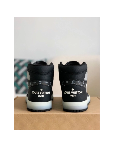 Louis Vuitton X Nike Air Jorda 1 High Aj1 Sneakers,LOUIS VUITTON