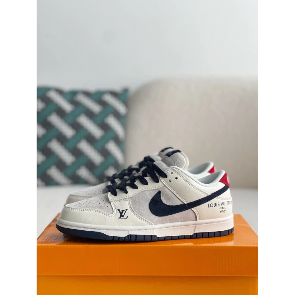 Louis Vuitton X Nike Dunk Low-top Board Shoes,LOUIS VUITTON