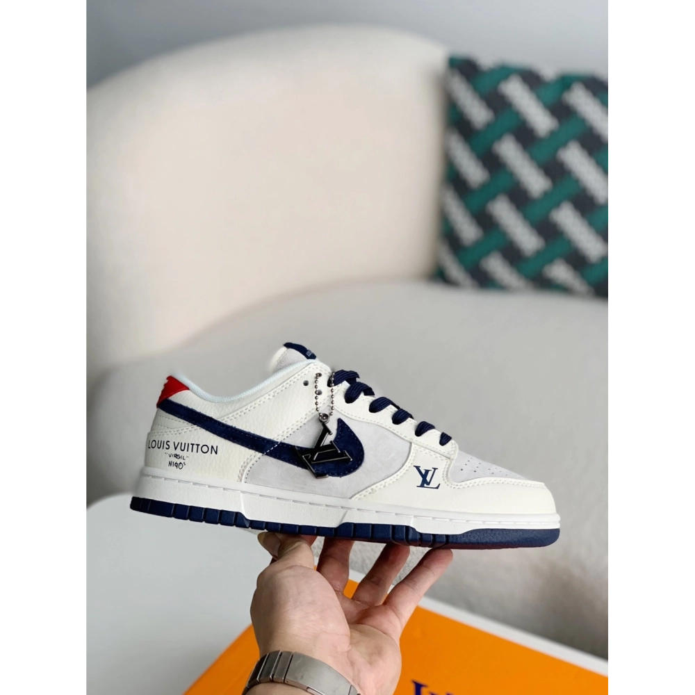 Louis Vuitton X Nike Dunk Low-top Board Shoes,LOUIS VUITTON