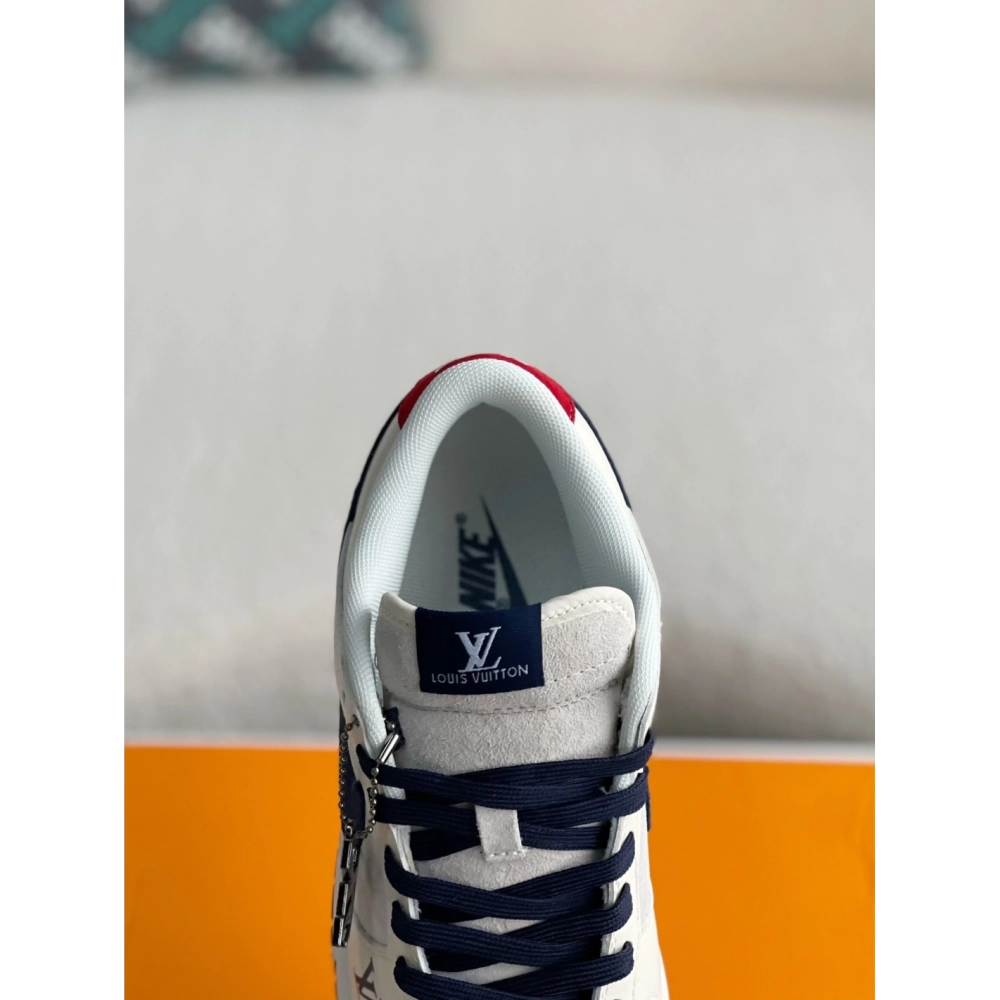 Louis Vuitton X Nike Dunk Low-top Board Shoes,LOUIS VUITTON
