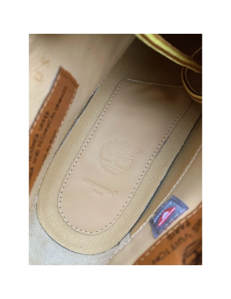 Louis Vuitton X Timberland Yellow Boots/martin Boots/boots,LOUIS VUITTON