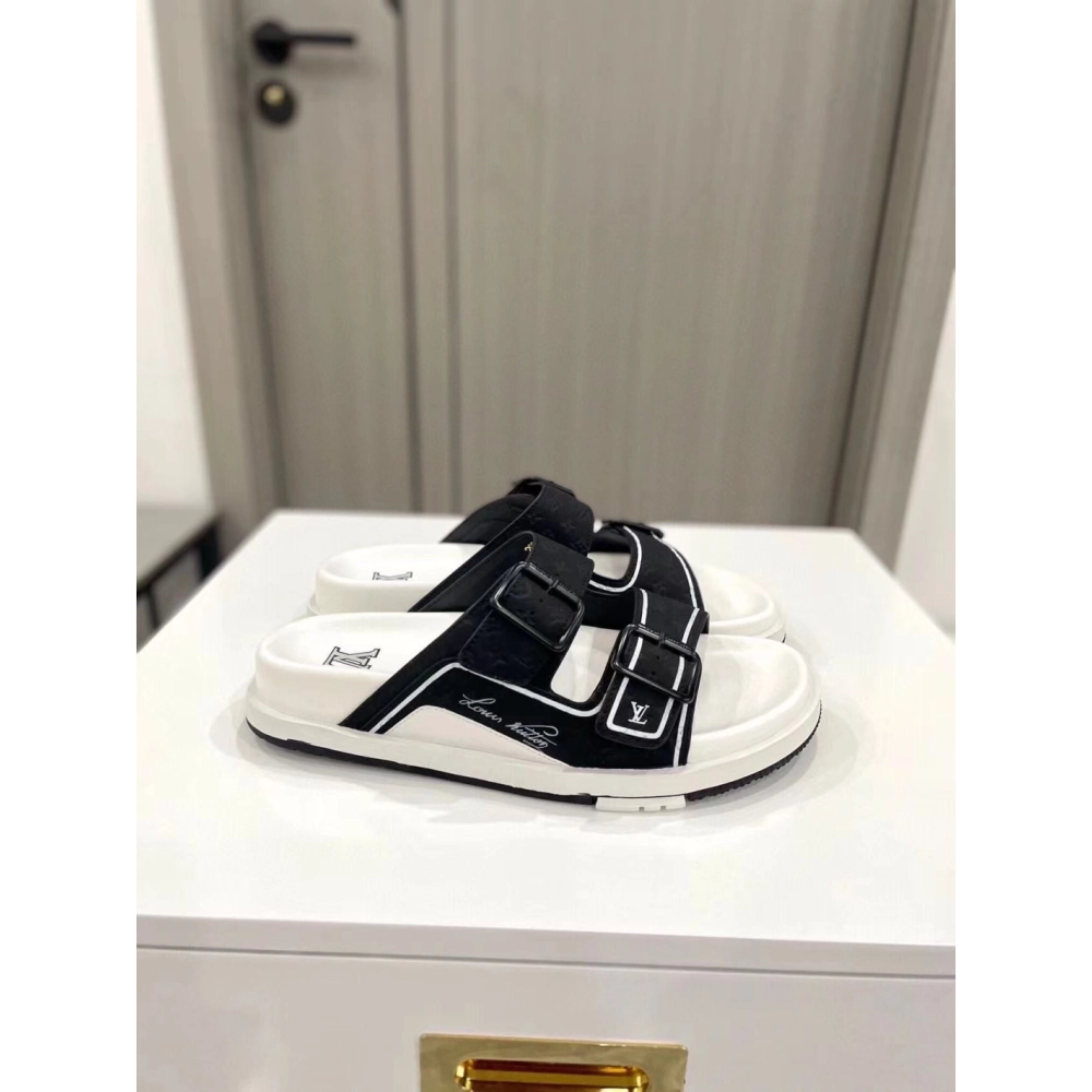 Louis Vuitton Man Slippers,LOUIS VUITTON