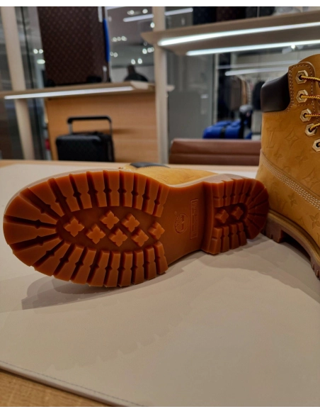 Lv X Timberland 6-in Ankle Boot Beige,LOUIS VUITTON