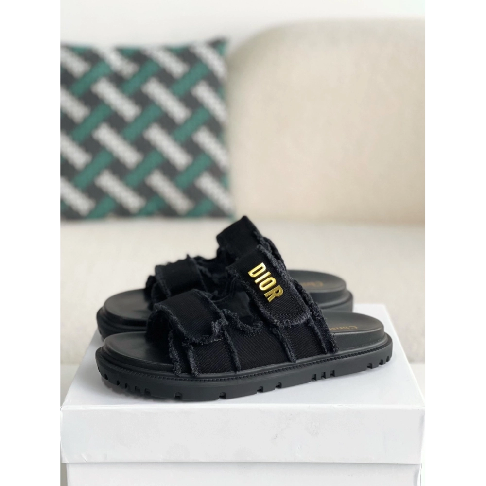 Dior A word sandal,DIOR SNEAKERS,High quality Free shipping
