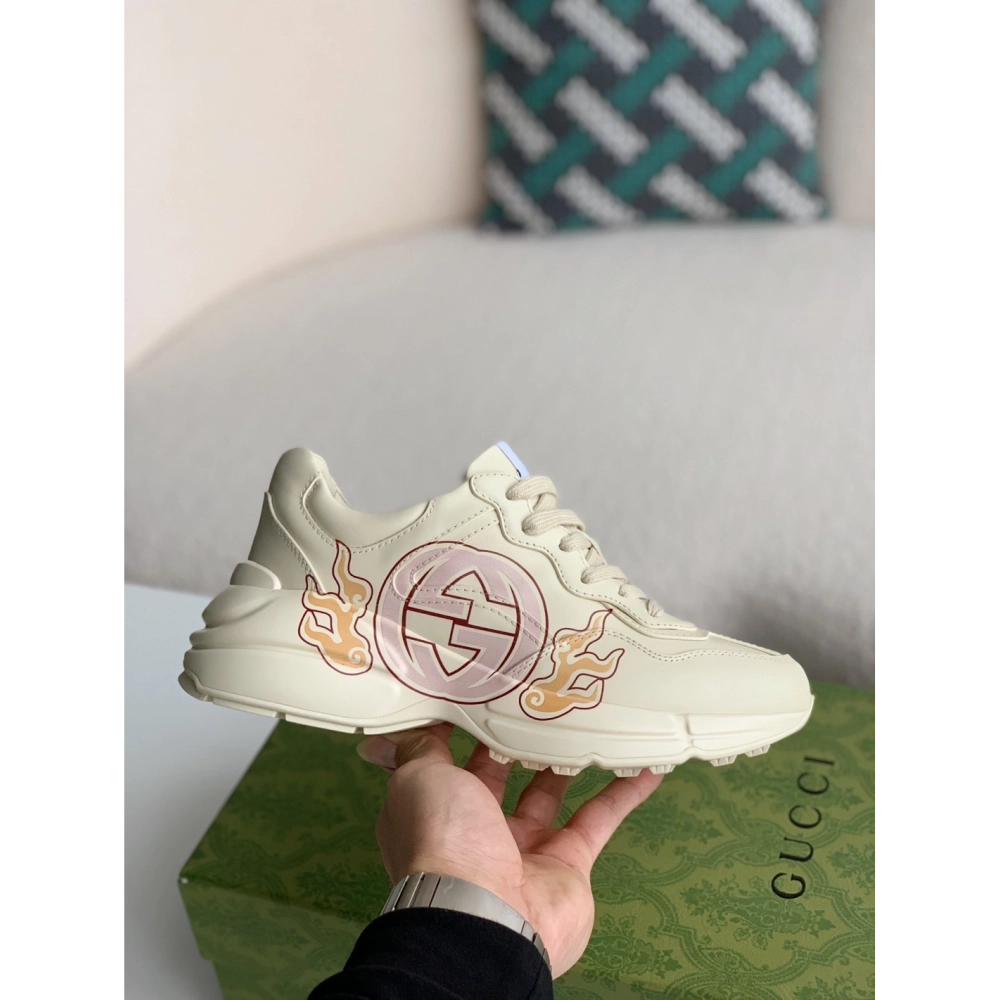 Gucci Retro Clunky Sneaker,GUCCI SNEAKERS,High quality Free shipping