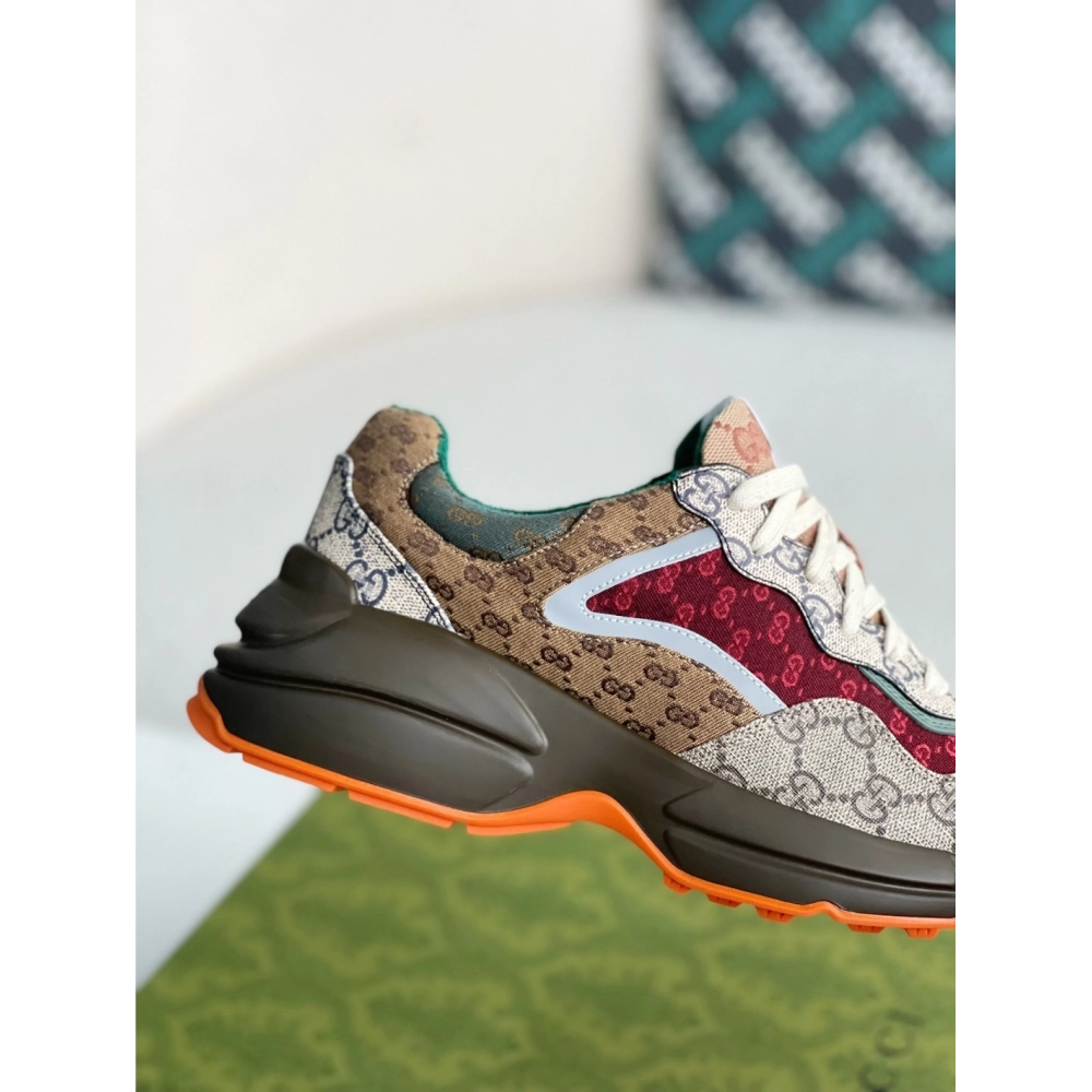 Gucci Retro Clunky Sneaker,GUCCI SNEAKERS,High quality Free shipping