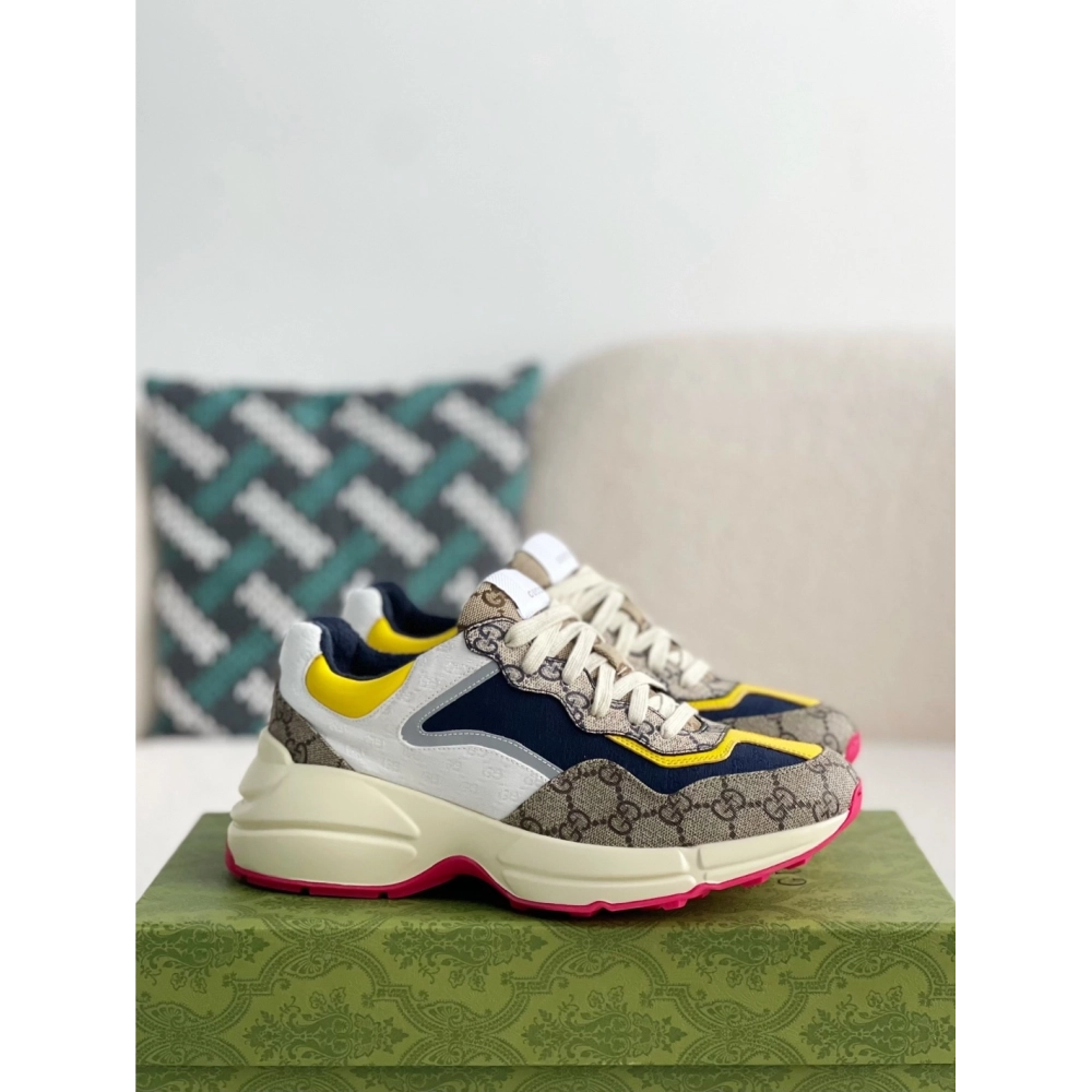 Gucci Retro Clunky Sneaker,GUCCI SNEAKERS,High quality Free shipping