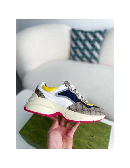 Gucci Retro Clunky Sneaker,GUCCI SNEAKERS,High quality Free shipping