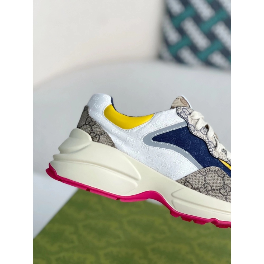 Gucci Retro Clunky Sneaker,GUCCI SNEAKERS,High quality Free shipping