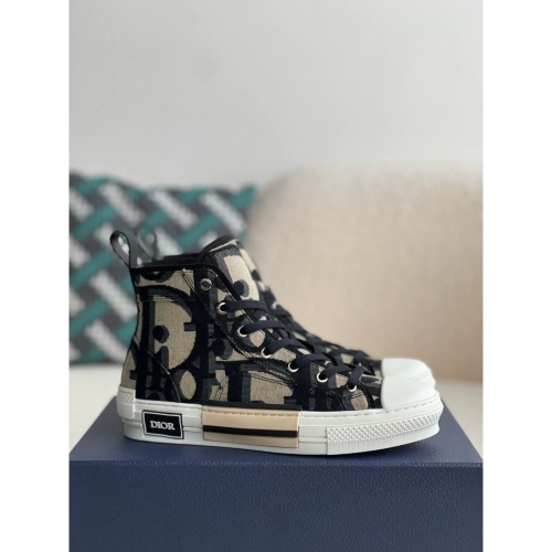 Dior B23 Sneaker High,DIOR SNEAKERS,High quality Free shipping