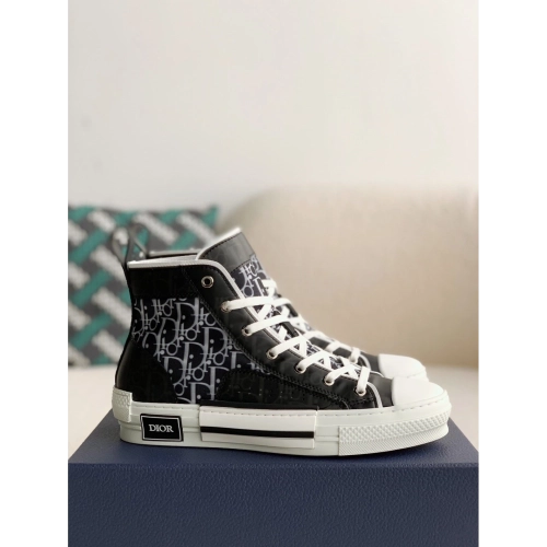 Dior B23 Sneaker High,DIOR SNEAKERS,High quality Free shipping