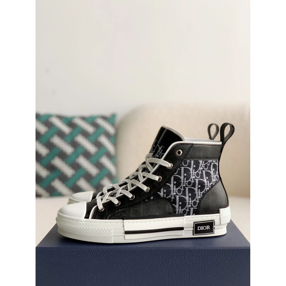 Dior B23 Sneaker High,DIOR SNEAKERS,High quality Free shipping