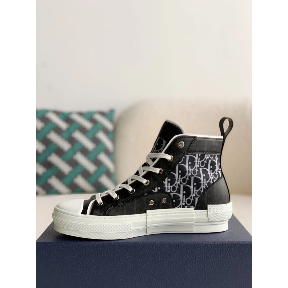 Dior B23 Sneaker High,DIOR SNEAKERS,High quality Free shipping