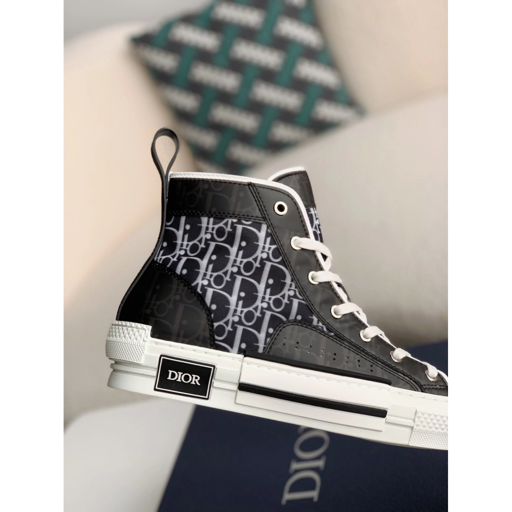 Dior B23 Sneaker High,DIOR SNEAKERS,High quality Free shipping