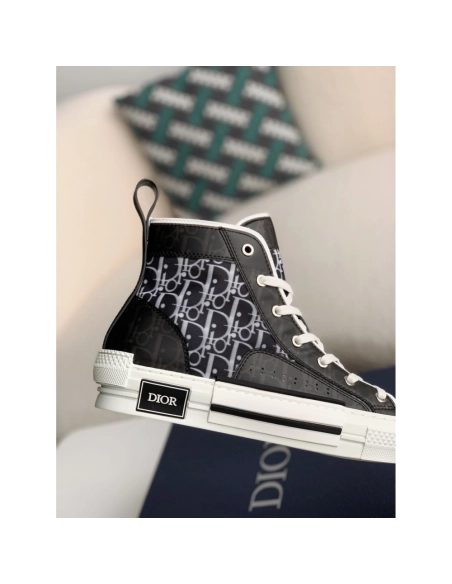 Dior B23 Sneaker High,DIOR SNEAKERS,High quality Free shipping