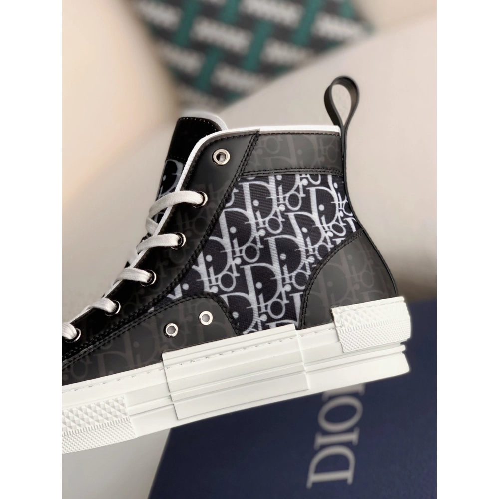Dior B23 Sneaker High,DIOR SNEAKERS,High quality Free shipping