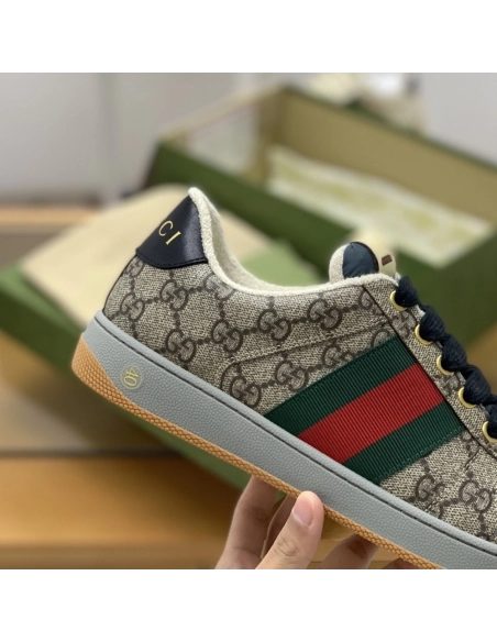 Gucci Dirty shoes,GUCCI SNEAKERS,High quality Free shipping