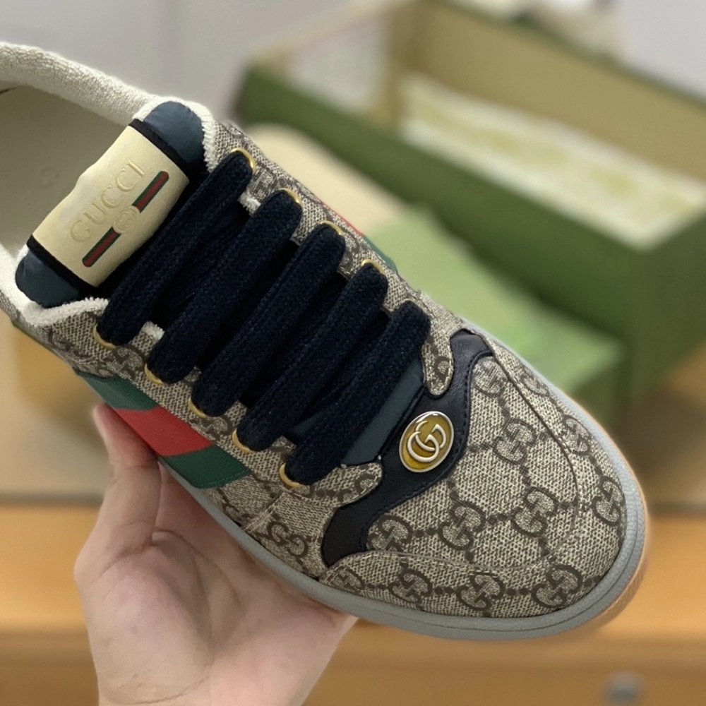 Gucci Dirty shoes,GUCCI SNEAKERS,High quality Free shipping