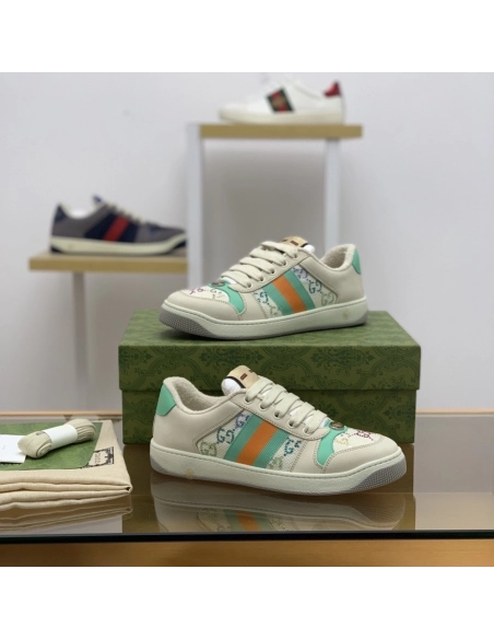 Gucci Dirty shoes,GUCCI SNEAKERS,High quality Free shipping