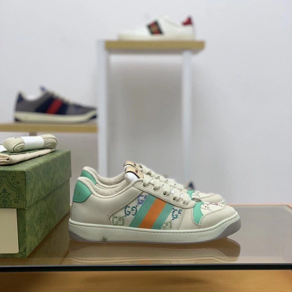 Gucci Dirty shoes,GUCCI SNEAKERS,High quality Free shipping