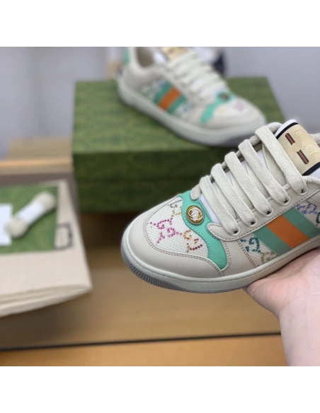 Gucci Dirty shoes,GUCCI SNEAKERS,High quality Free shipping