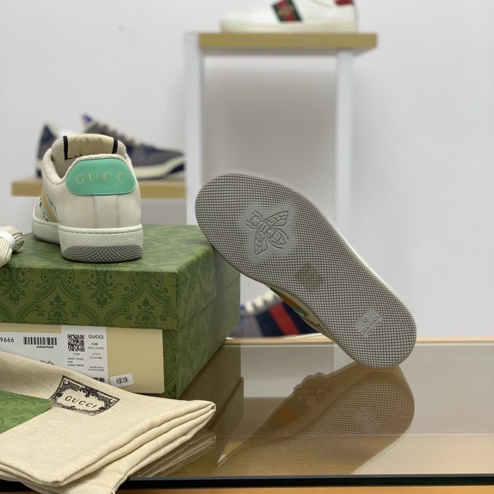 Gucci Dirty shoes,GUCCI SNEAKERS,High quality Free shipping
