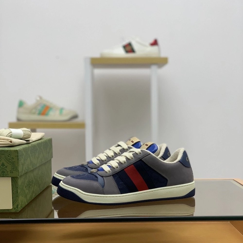 Gucci Dirty shoes,GUCCI SNEAKERS,High quality Free shipping