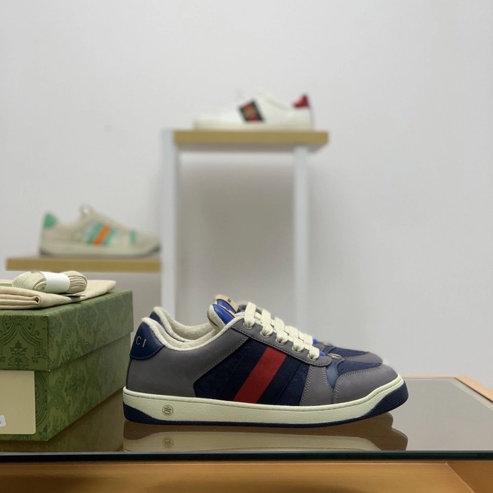 Gucci Dirty shoes,GUCCI SNEAKERS,High quality Free shipping
