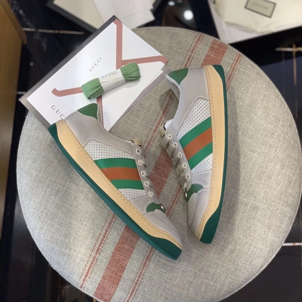 Gucci Dirty shoes,GUCCI SNEAKERS,High quality Free shipping