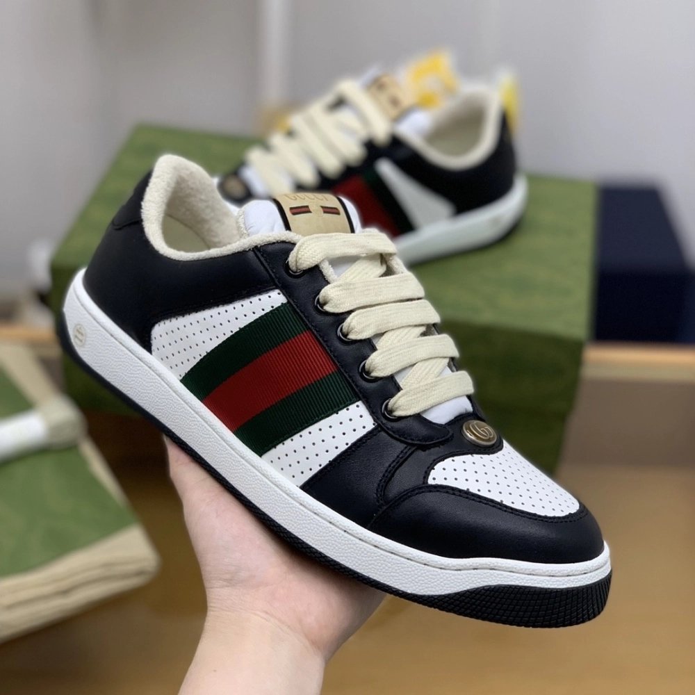 Gucci Dirty shoes,GUCCI SNEAKERS,High quality Free shipping