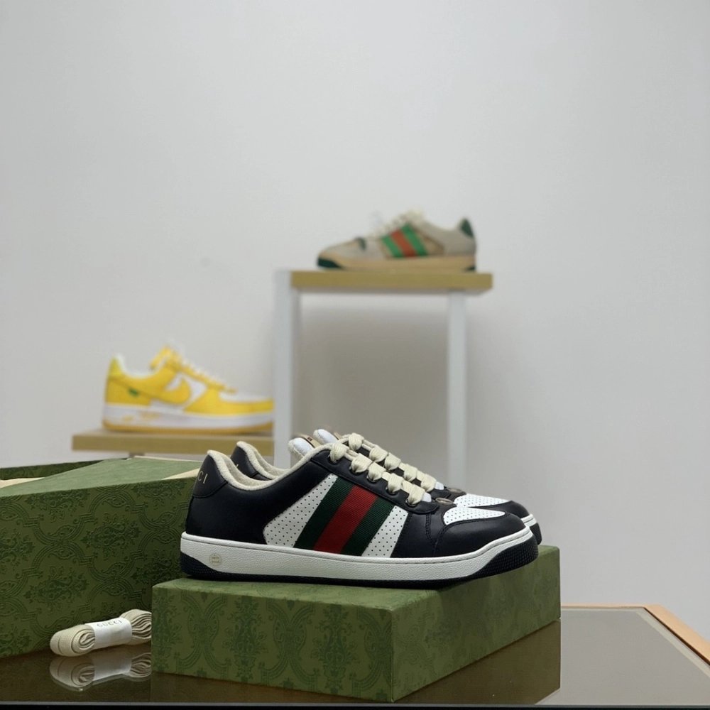 Gucci Dirty shoes,GUCCI SNEAKERS,High quality Free shipping