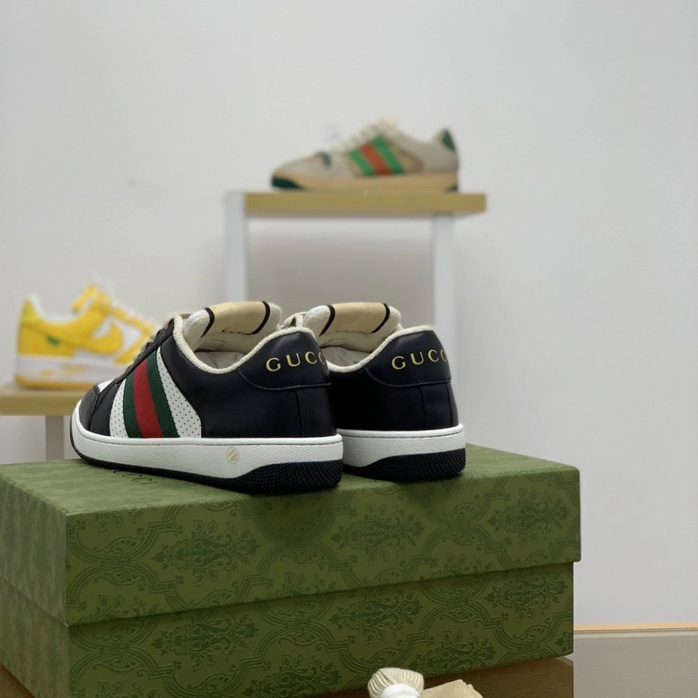 Gucci Dirty shoes,GUCCI SNEAKERS,High quality Free shipping