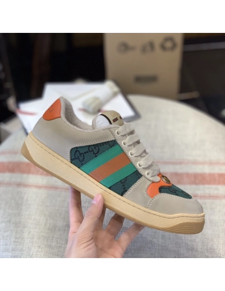 Gucci Dirty shoes,GUCCI SNEAKERS,High quality Free shipping