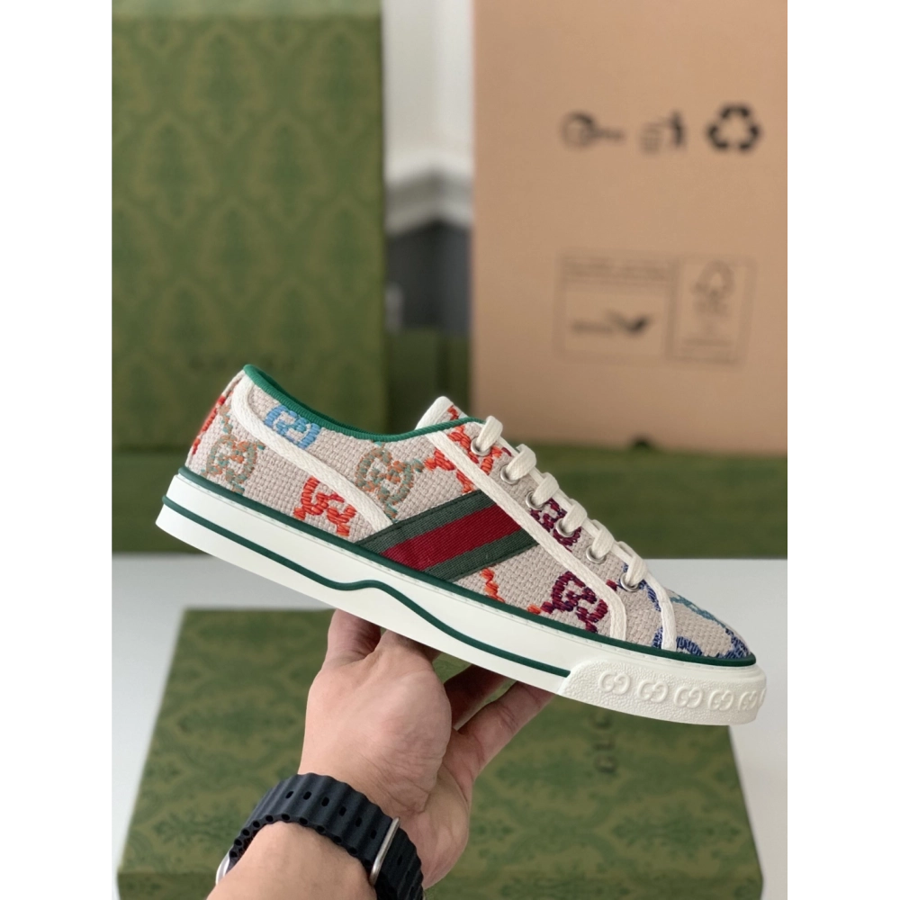 Gucci Tennis 1977 Sneakers,GUCCI SNEAKERS,High quality Free shipping