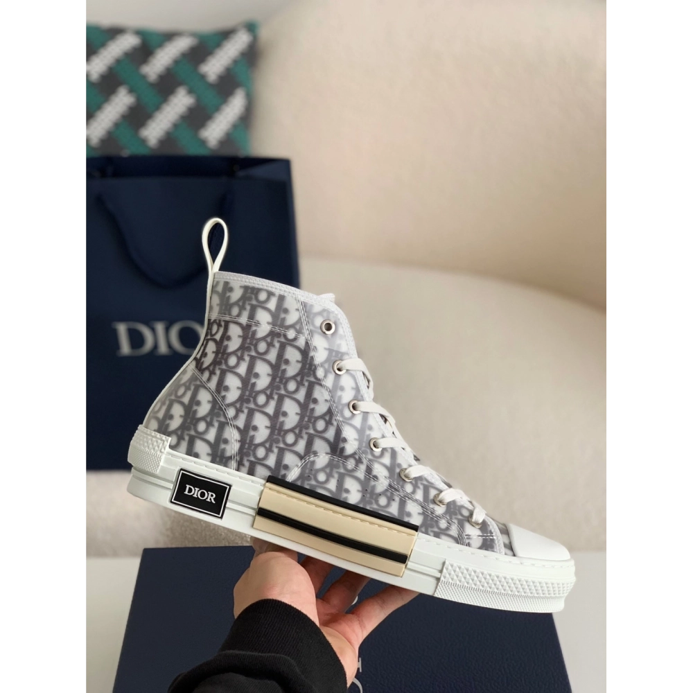 Dior B23 Sneaker High,DIOR SNEAKERS,High quality Free shipping