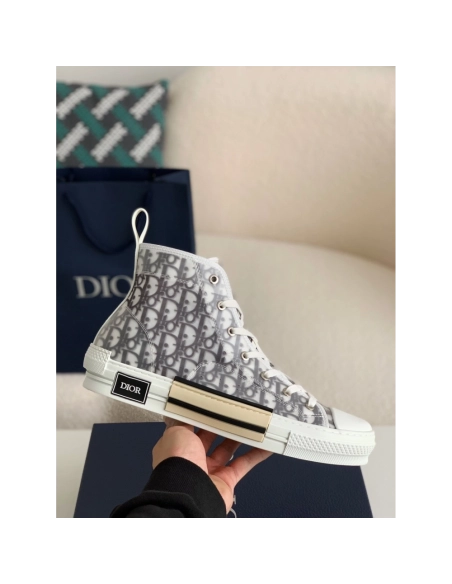 Dior B23 Sneaker High,DIOR SNEAKERS,High quality Free shipping