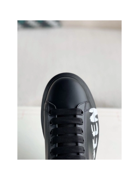 Alexander McQueen black letter Sneakers,Alexander McQueen,High quality Free shipping