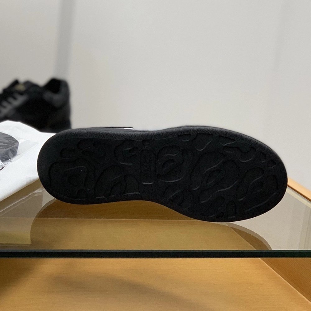 Alexander McQueen MQ 3D black bloom Sneakers,Alexander McQueen,High quality Free shipping