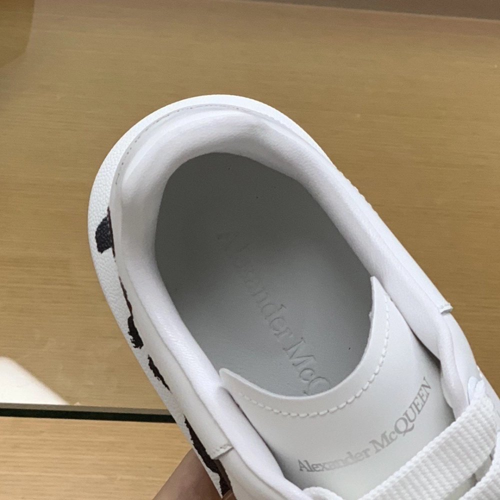 Alexander McQueen MQ 3D white letter Sneakers,Alexander McQueen,High quality Free shipping