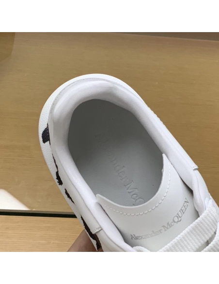 Alexander McQueen MQ 3D white letter Sneakers,Alexander McQueen,High quality Free shipping