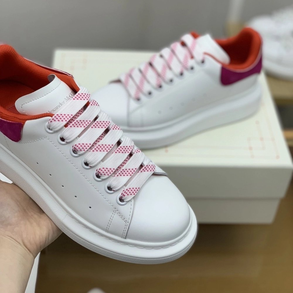 Alexander McQueen MQ All white zip Sneakers,Alexander McQueen,High quality Free shipping