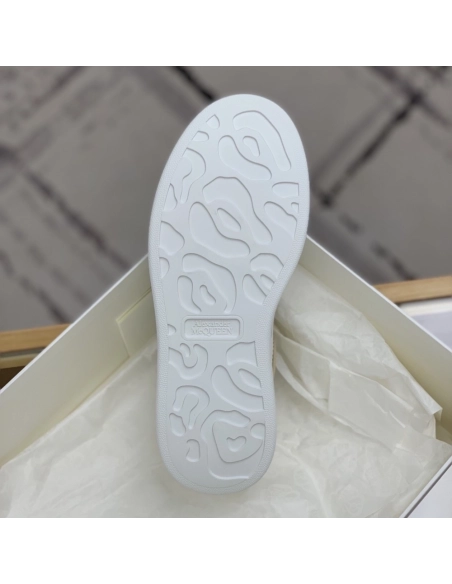 Alexander McQueen MQ Apricot bead Stone grain tail Sneakers,Alexander McQueen,High quality Free shipping