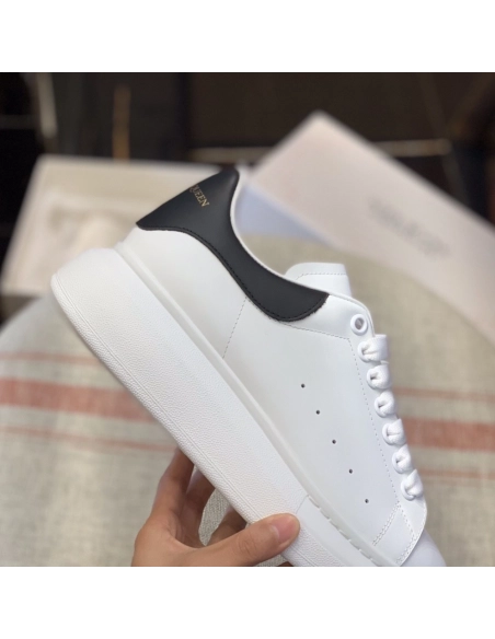 Alexander McQueen MQ black cowhide tail Sneakers,Alexander McQueen,High quality Free shipping