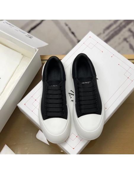 Alexander McQueen MQ Black velvet tail Sneakers,Alexander McQueen,High quality Free shipping