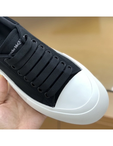 Alexander McQueen MQ Black velvet tail Sneakers,Alexander McQueen,High quality Free shipping