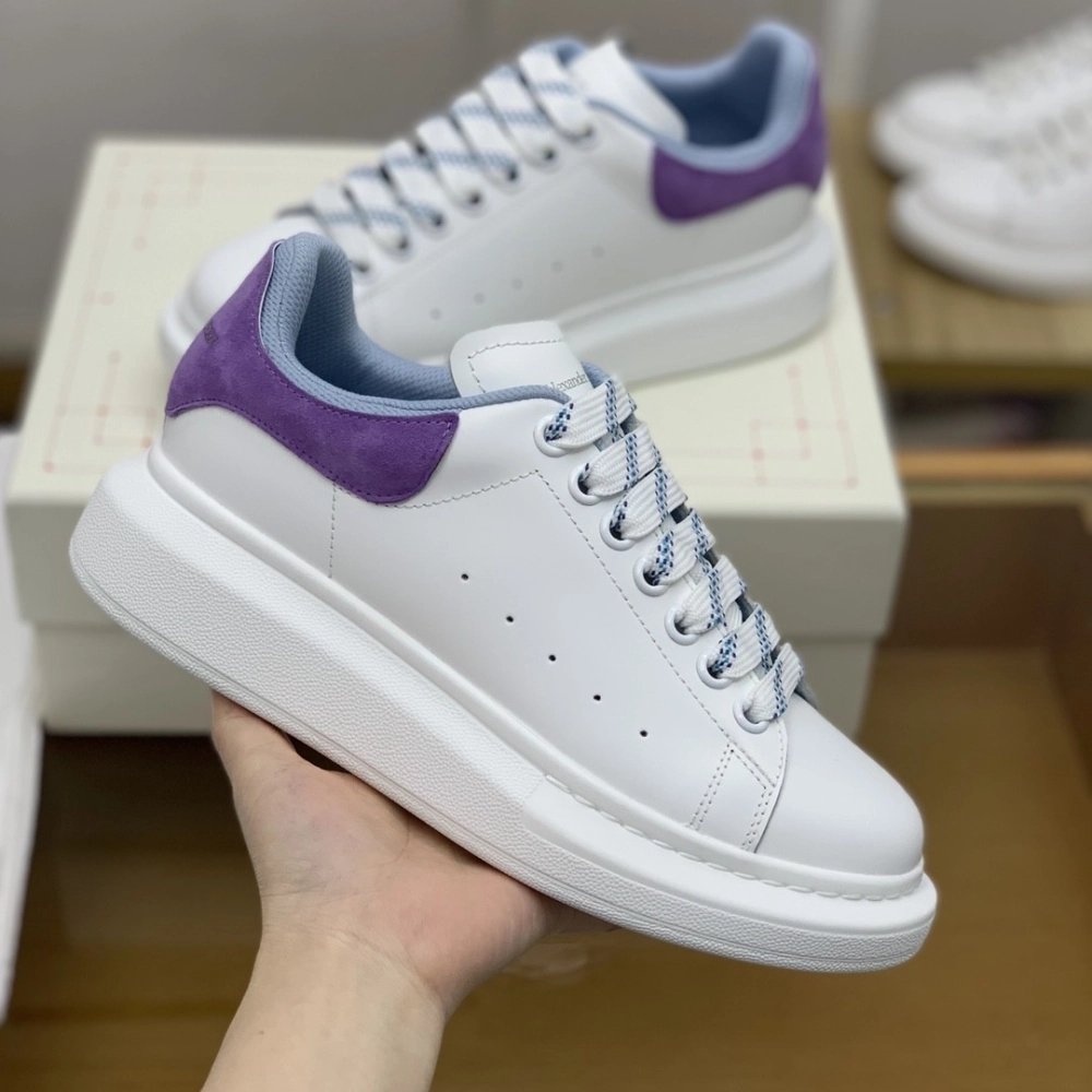 Alexander McQueen MQ double-deck Purple tail Sneakers,Alexander McQueen,High quality Free shipping
