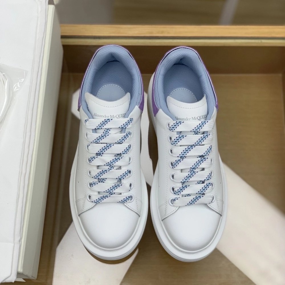 Alexander McQueen MQ double-deck Purple tail Sneakers,Alexander McQueen,High quality Free shipping